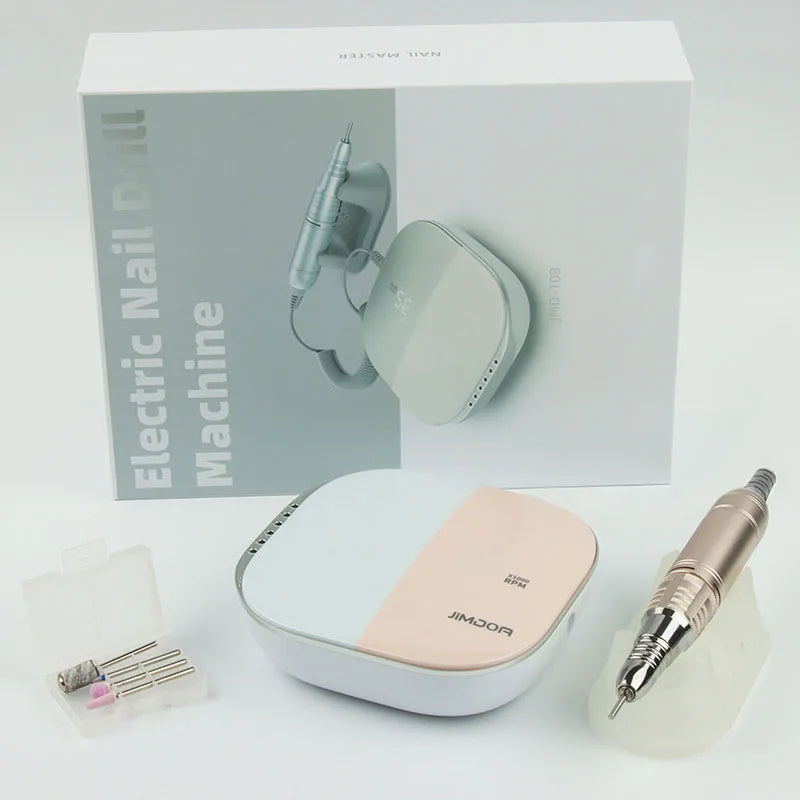 New Fashion Nail Drill 35000 RPM HD Display Touch Screen Electric Drill Machine for Nails Nail Sander Professional Manicure Set