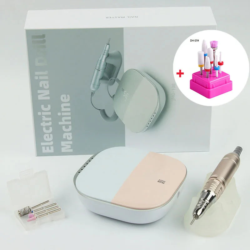 New Fashion Nail Drill 35000 RPM HD Display Touch Screen Electric Drill Machine for Nails Nail Sander Professional Manicure Set