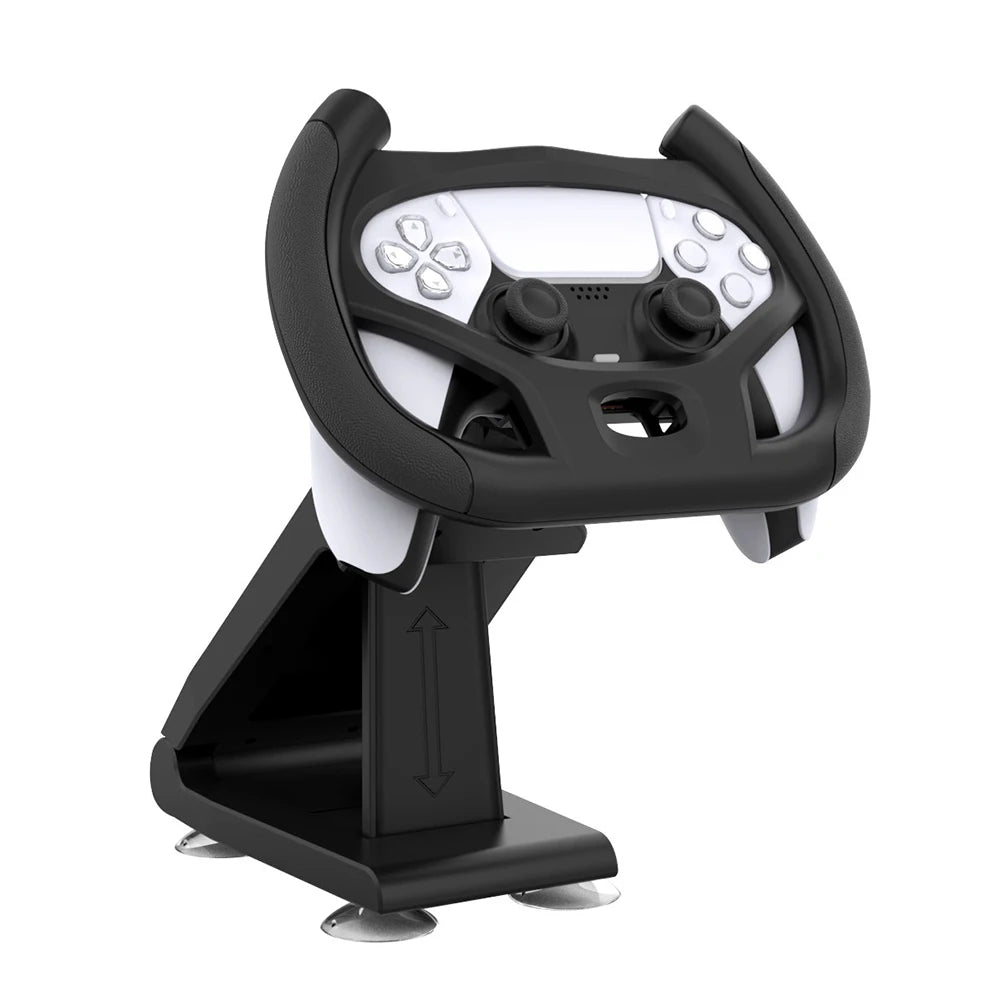 Racing Steering Wheels for PS5 Gamin Multi Axis Steering Wheel Controller Handle with Bracket for Playstation 5 Game Accessories