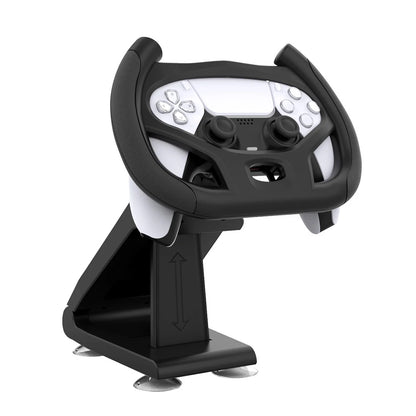 Racing Steering Wheels for PS5 Gamin Multi Axis Steering Wheel Controller Handle with Bracket for Playstation 5 Game Accessories