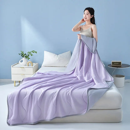 Ultimate Summer Cool Blanket – Double-Sided Breathable Air-Conditioned Comfort