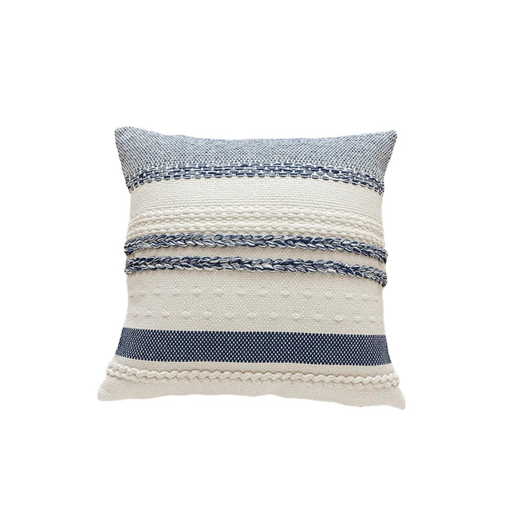 Elegant Stripe Throw Pillowcase – Light Luxury for Home &amp; Car Décor