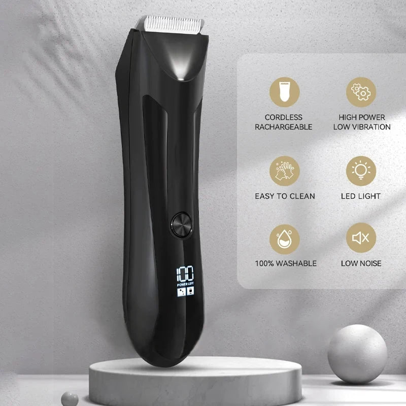 Professional Hair Cutting Machine Beard Trimmer Electric Shaver for Men Intimate Areas Hair Shaving Machine Safety Razor Clipper