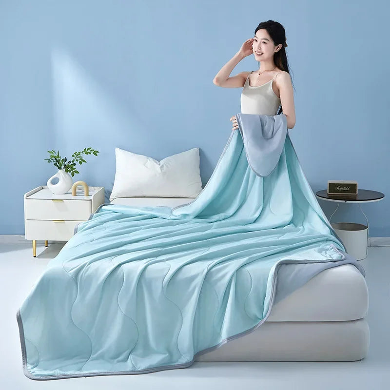 Ultimate Summer Cool Blanket – Double-Sided Breathable Air-Conditioned Comfort