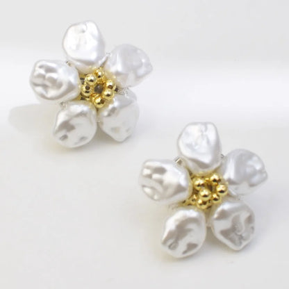 Elegant Pearl Cufflinks – Timeless Shirt Button Covers for Men &amp; Women