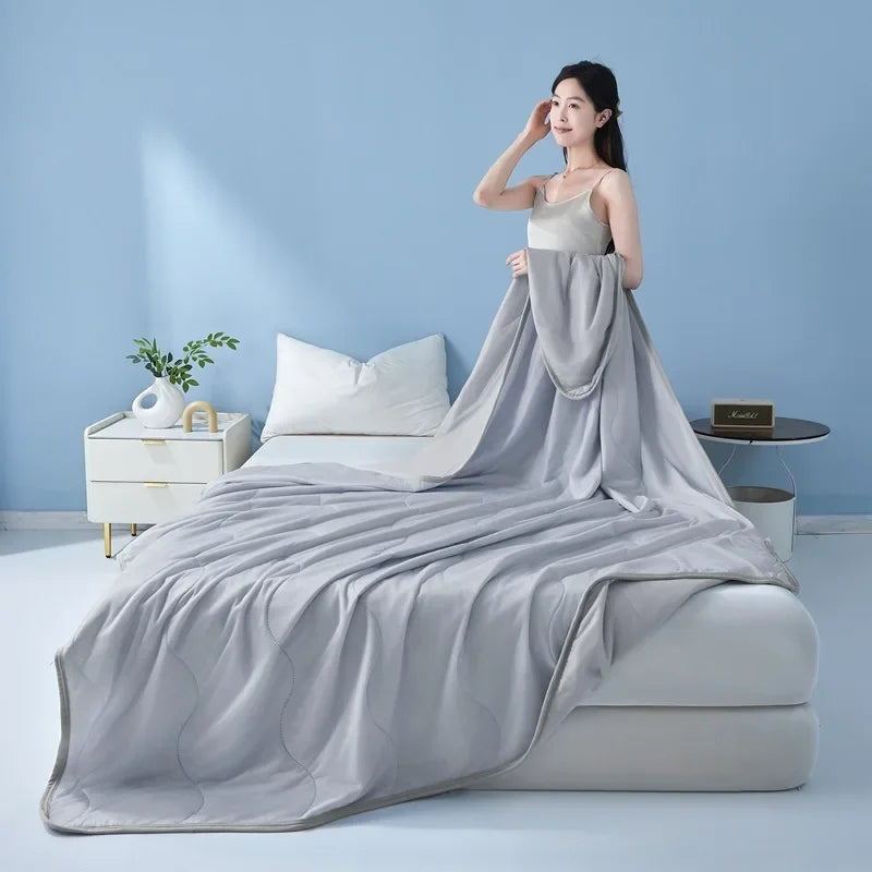 Ultimate Summer Cool Blanket – Double-Sided Breathable Air-Conditioned Comfort
