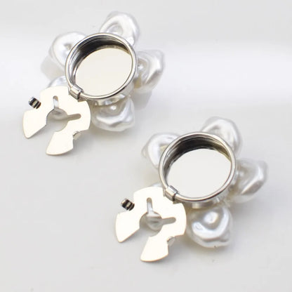 Elegant Pearl Cufflinks – Timeless Shirt Button Covers for Men &amp; Women