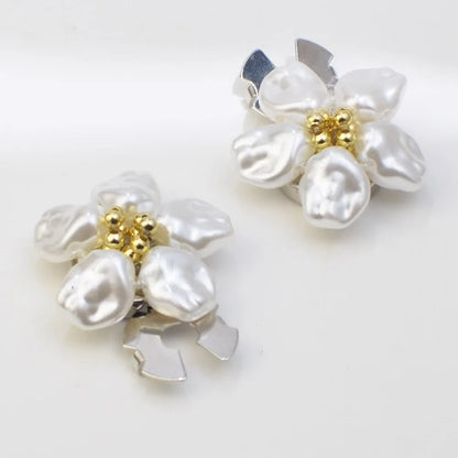 Elegant Pearl Cufflinks – Timeless Shirt Button Covers for Men &amp; Women