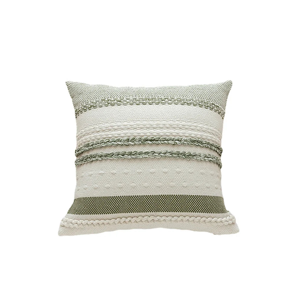 Elegant Stripe Throw Pillowcase – Light Luxury for Home &amp; Car Décor