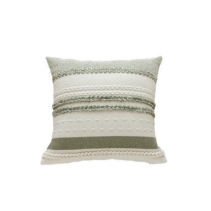 Elegant Stripe Throw Pillowcase – Light Luxury for Home &amp; Car Décor